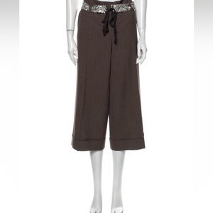 Roberto Rodriguez culottes with sequins belt